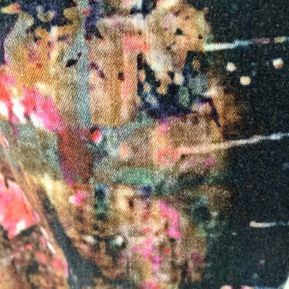 Hudson Nico Midrise Skinny Splatter Jeans - 25 - Picture 9 of 14